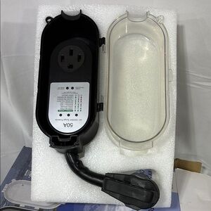 Boyisen RV surge protector 50 amp w/circuit analyzer 4200 Joule plug in amp